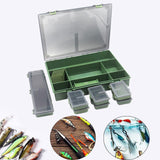 Maxbell Tackle Trays with Removable Dividers Tackle Case for Gift Camping Freshwater