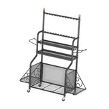 Maxbell Fishing Pole Holder Heavy Duty Storage Rack for Indoor Outdoor Entryway Home