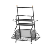 Maxbell Fishing Pole Holder Heavy Duty Storage Rack for Indoor Outdoor Entryway Home