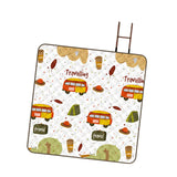 Maxbell Picnic Blanket Portable Foldable Outdoor Blanket for Lawn Traveling Backyard