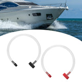 Maxbell Hydraulic Steering Fluid Bleeder Kit DIY Boat Maintenance Sturdy Accessories Black