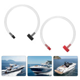 Maxbell Hydraulic Steering Fluid Bleeder Kit DIY Boat Maintenance Sturdy Accessories Black