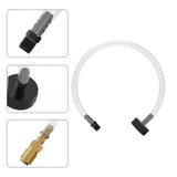 Maxbell Hydraulic Steering Fluid Bleeder Kit DIY Boat Maintenance Sturdy Accessories Black