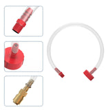 Maxbell Hydraulic Steering Fluid Bleeder Kit DIY Boat Maintenance Sturdy Accessories Red