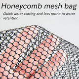Maxbell Fishing Mesh Net Folding Landing Net for Saltwater Freshwater Outdoor Black