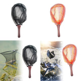 Maxbell Fishing Mesh Net Folding Landing Net for Saltwater Freshwater Outdoor Black