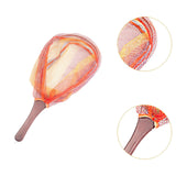 Maxbell Fishing Mesh Net Folding Landing Net for Saltwater Freshwater Outdoor Orange