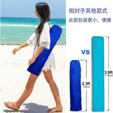 6ft Beach Umbrella with Sand Anchor Patio Parasol for Backyard Camping Patio
