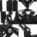 Boat Fishing Rod Holder 360 Degree Rotation Accessory Spinning Lure Rod Rack