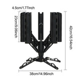 Boat Fishing Rod Holder 360 Degree Rotation Accessory Spinning Lure Rod Rack