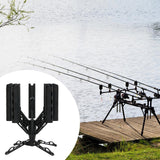 Boat Fishing Rod Holder 360 Degree Rotation Accessory Spinning Lure Rod Rack