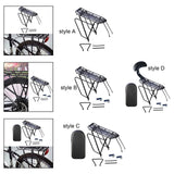 Maxbell Bike Rear Cargo Rack Durability Bracket Accessories Practical Aluminum Alloy Style A