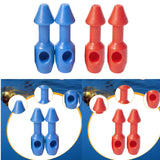 Maxbell 2 Pieces Speargun Band Wishbone Inserts Spearfishing Accessories for Outdoor Blue