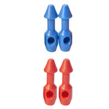 Maxbell 2 Pieces Speargun Band Wishbone Inserts Spearfishing Accessories for Outdoor Blue