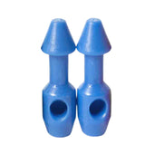 Maxbell 2 Pieces Speargun Band Wishbone Inserts Spearfishing Accessories for Outdoor Blue