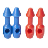 Maxbell 2 Pieces Speargun Band Wishbone Inserts Spearfishing Accessories for Outdoor Blue