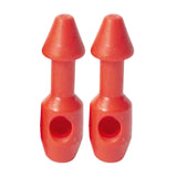 Maxbell 2 Pieces Speargun Band Wishbone Inserts Spearfishing Accessories for Outdoor Red