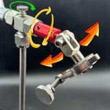 Maxbell Fly Tying Vise Sturdy Practical Flies Lure Making for Outdoor Fishing Device