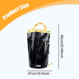 Maxbell Tree Climbing Rope Bag Portable PVC for Outdoor Rock Climbing Mountaineering 45L