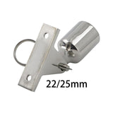 Maxbell Deck Hinges Replace Parts Fits 22mm/25mm Tube Accessory Single Top Slide Cap For 22mm