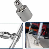 Maxbell Deck Hinges Replace Parts Fits 22mm/25mm Tube Accessory Single Top Slide Cap For 25mm