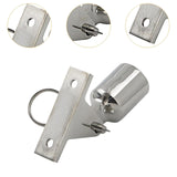 Maxbell Deck Hinges Replace Parts Fits 22mm/25mm Tube Accessory Single Top Slide Cap For 25mm