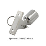 Maxbell Deck Hinges Replace Parts Fits 22mm/25mm Tube Accessory Single Top Slide Cap For 25mm