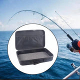 Maxbell Fishing Rod Carrier Bag Hard Shell with Handle EVA Zipper Closure Carry Bags