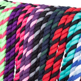 Maxbell Horse Lead Rope Barn Rein Lunge Line for Horses for Horse Livestock Training Purple Pink