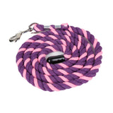 Maxbell Horse Lead Rope Barn Rein Lunge Line for Horses for Horse Livestock Training Pink Purple