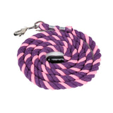 Maxbell Horse Lead Rope Barn Rein Lunge Line for Horses for Horse Livestock Training Pink Purple