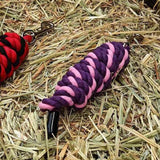 Maxbell Horse Lead Rope Barn Rein Lunge Line for Horses for Horse Livestock Training Pink Purple