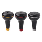 Maxbell Aluminum Alloy Fishing Reel Handle Lightweight Portable Handle Arm Ball Grip Black Red