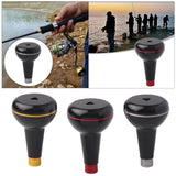 Maxbell Aluminum Alloy Fishing Reel Handle Lightweight Portable Handle Arm Ball Grip Black Red