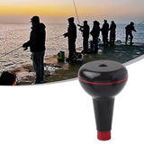 Maxbell Aluminum Alloy Fishing Reel Handle Lightweight Portable Handle Arm Ball Grip Black Red