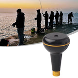Maxbell Aluminum Alloy Fishing Reel Handle Lightweight Portable Handle Arm Ball Grip Black Gold