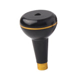 Maxbell Aluminum Alloy Fishing Reel Handle Lightweight Portable Handle Arm Ball Grip Black Gold
