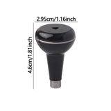 Maxbell Aluminum Alloy Fishing Reel Handle Lightweight Portable Handle Arm Ball Grip Black Silver