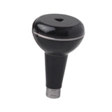 Maxbell Aluminum Alloy Fishing Reel Handle Lightweight Portable Handle Arm Ball Grip Black Silver