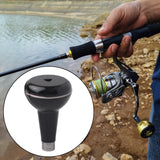 Maxbell Aluminum Alloy Fishing Reel Handle Lightweight Portable Handle Arm Ball Grip Black Silver