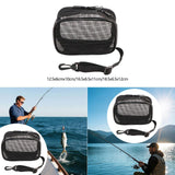 Maxbell Fishing Marker Buoy Case Waterproof Lure Storage Bag Fishing Float Organizer S