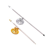 Maxbell Strong Suction Cup Flag Pole Holder Side Flag Pole Mount for SUV Trailer golden