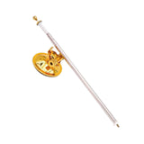 Maxbell Strong Suction Cup Flag Pole Holder Side Flag Pole Mount for SUV Trailer golden
