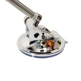 Maxbell Strong Suction Cup Flag Pole Holder Side Flag Pole Mount for SUV Trailer silver