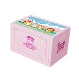 Maxbell Foldable Storage Box 20L Cartoon Folding Container for Home Bedroom Home Use Pink