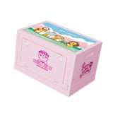 Maxbell Foldable Storage Box 20L Cartoon Folding Container for Home Bedroom Home Use Pink