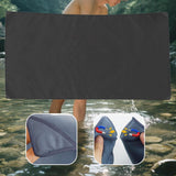 Maxbell Magnetic Bath Towel Absorbent Beach Towel for Bathing Vacation Swimming Pool