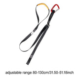 Maxbell Foot Ascender Mountaineering Pedal Riser for Outdoor Exploration Accessories With Carabiner