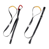 Maxbell Foot Ascender Mountaineering Pedal Riser for Outdoor Exploration Accessories With Carabiner