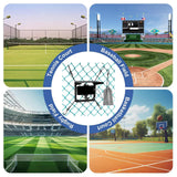 Maxbell Fence Mount for Sports Camera Cellphone Bracket for Recording Games Softball